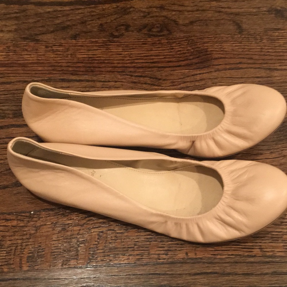 J Crew soft leather flats